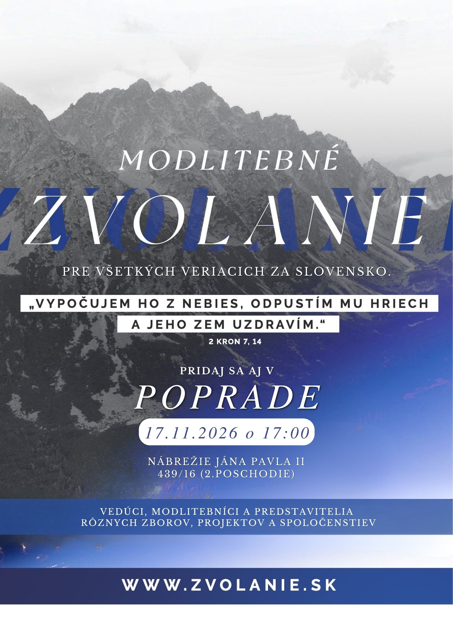 zvolanie poprad 11.17